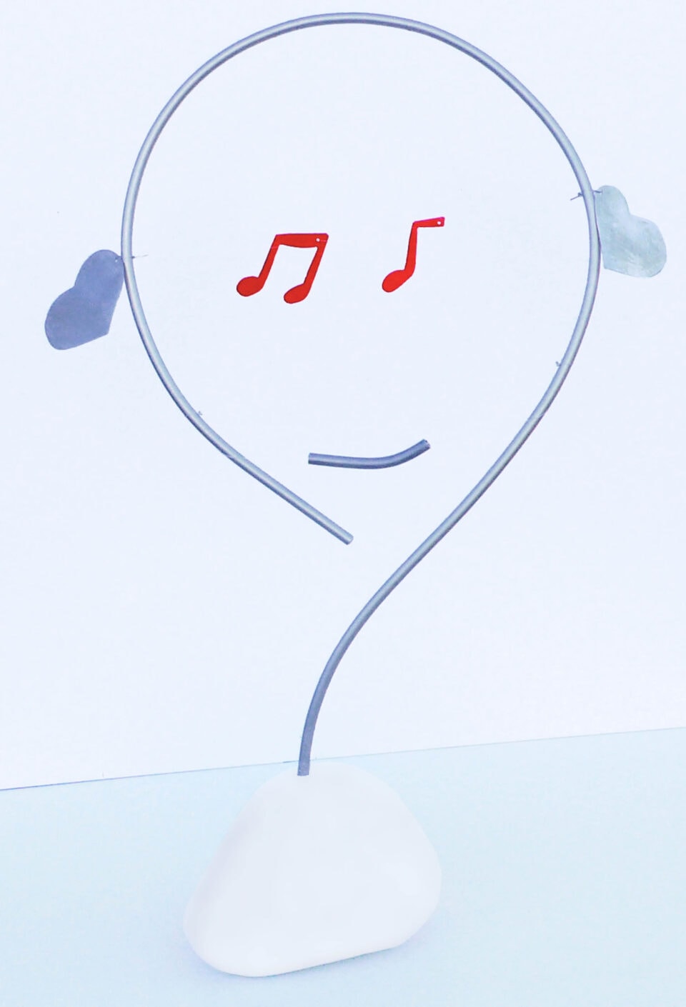 La tête dans la musique, ©Jaja 2011 ADAGP, Paris
