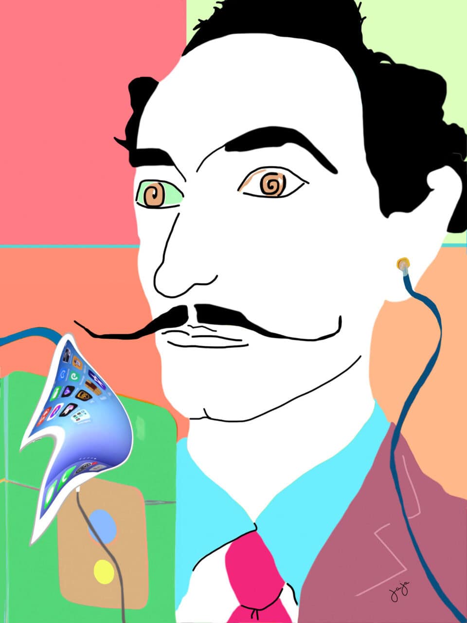 Téléphone mou, ©Jaja ADAGP, 2023